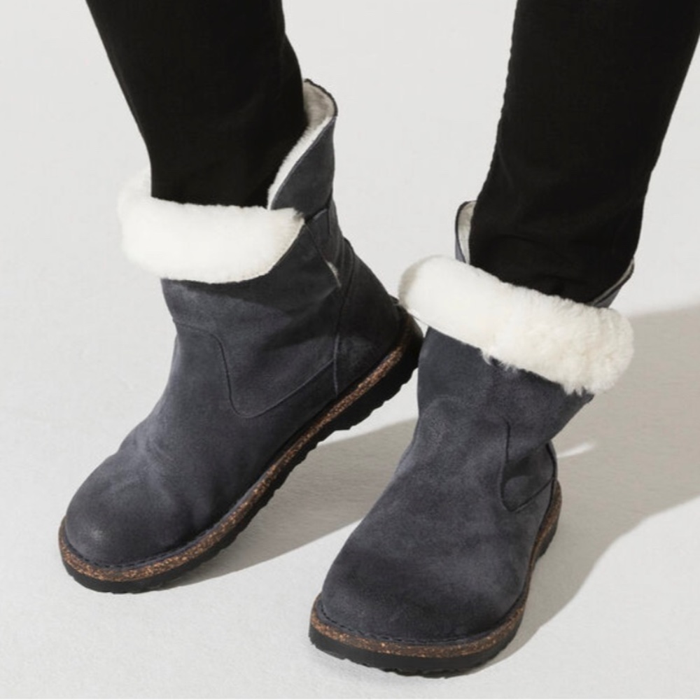 Birkenstock, Upsalla genuine shearling suede boot 40